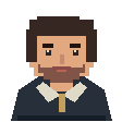 Kamran pixel portrait